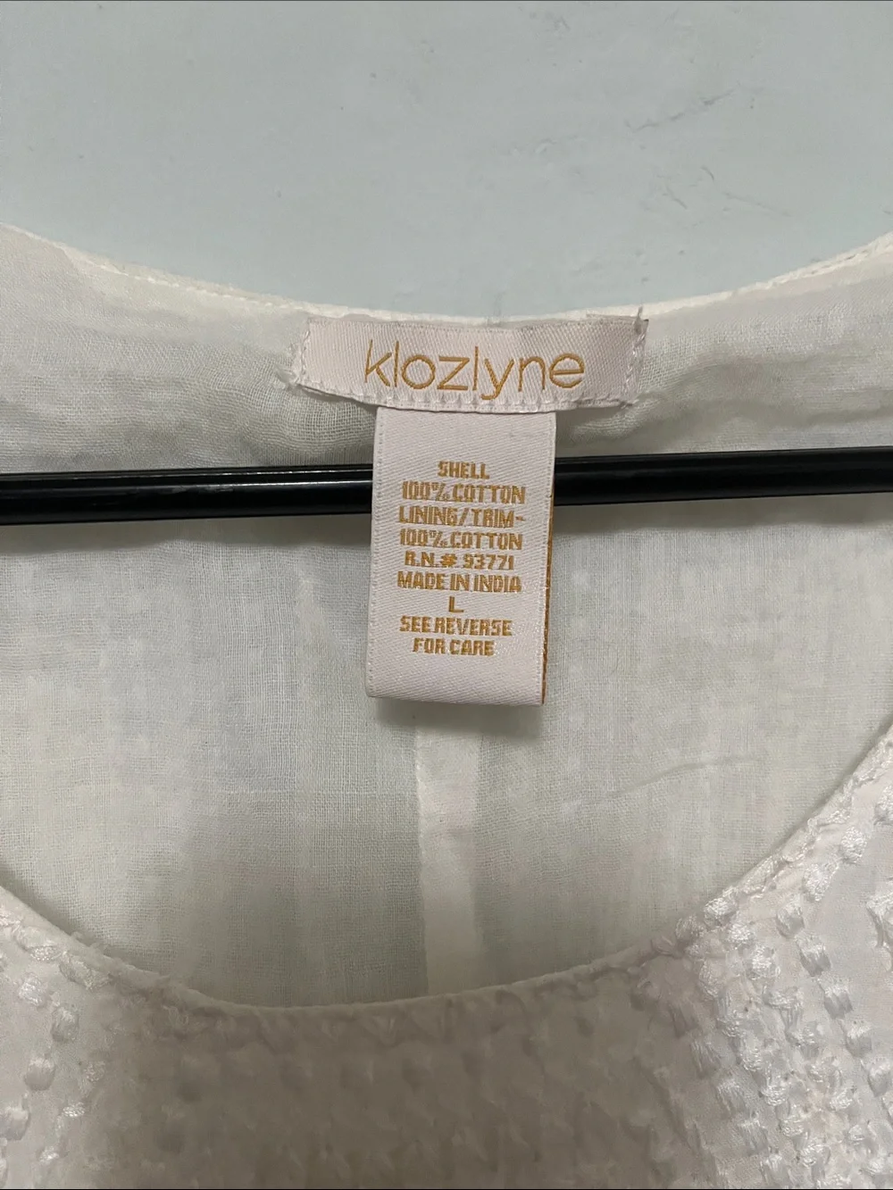 Sleeveless White Tiered Midi Dress with Embroidery - Picture 2 of 5